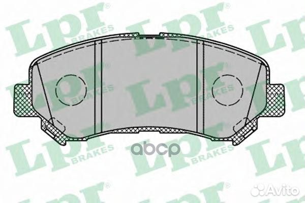 Колодки тормозные дисковые 05P1314 Lpr