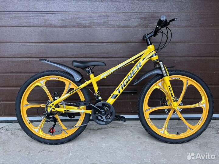 Велосипед подростковый 24 на литых дисках