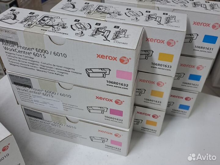 Картриджи xerox 106R01631