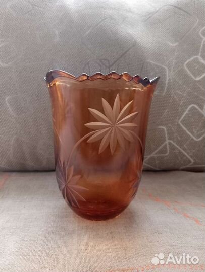 Ваза для цветов стекло