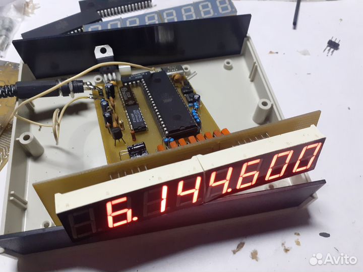 Частотомер 1гц100мгц