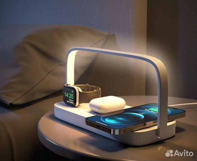 Беспроводное зарядное устройство с подсветкой