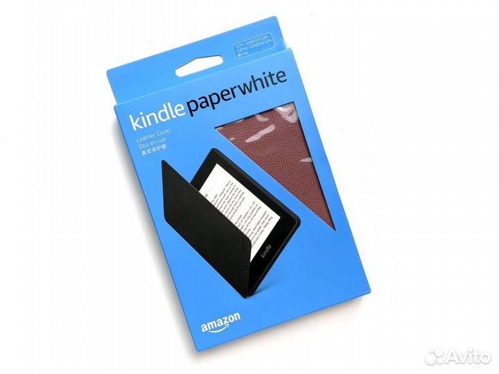 Чехол обложка Paperwhite 4 2018 Leather все цвета