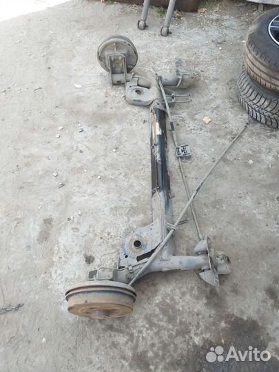 Балка задняя рено симбол 2 08-12