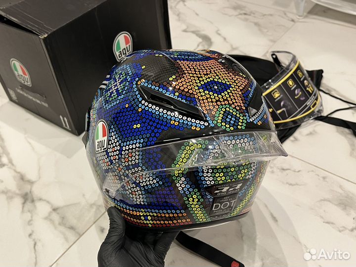 Шлем AGV Pista GP R Rossi «М» 57-58см