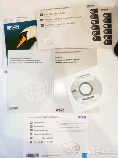 Мфу Epson TX800FW 6-ти цвет. С WiFi