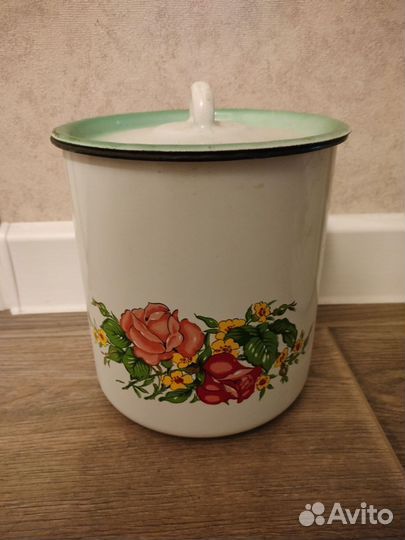 Эмалированные банки