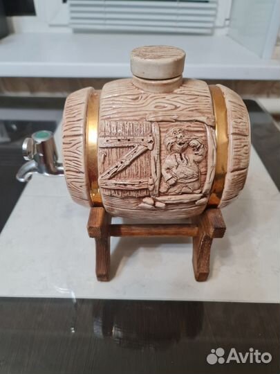 Боченок для вина керамический