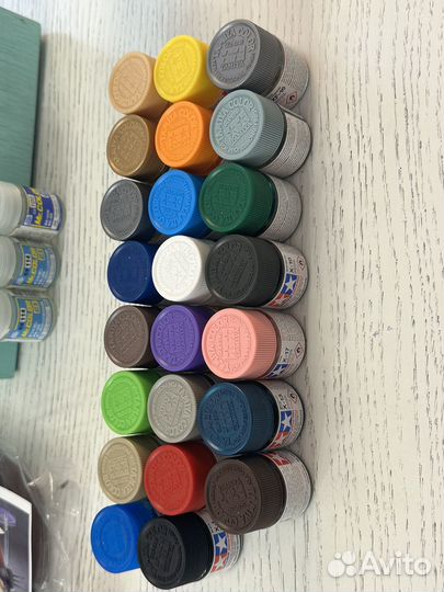 Краски для моделирования Tamiya Gaia Vallejo