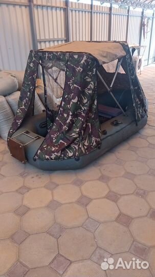 Лодка пвх с тентом