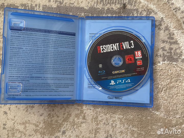 Игра для приставки resident evil 3