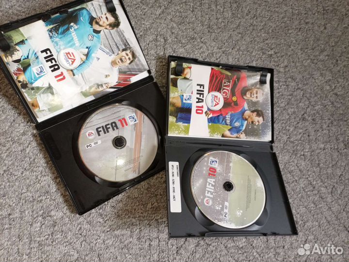 Диски Fifa 10, Fifa 11 для пк