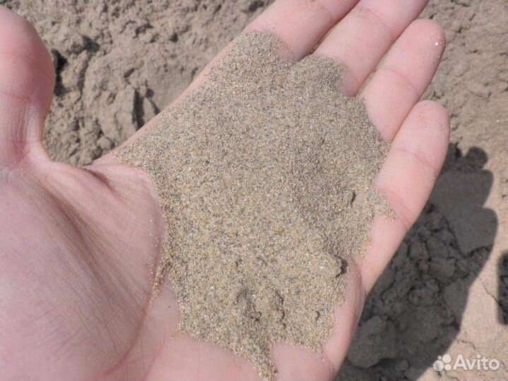 Песок желтый для песочницы напрямую с карьера