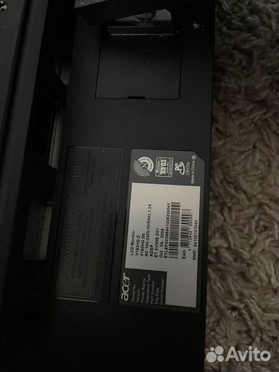 Монитор Acer v193hq