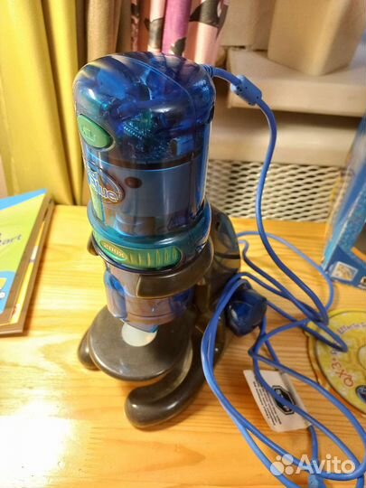 Микроскоп детский blue digital computer microscope