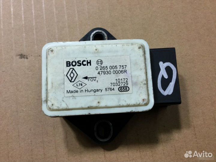 Датчик ускорения Nissan Qashqai J10 2006-2014