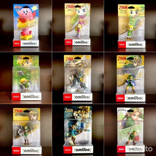 Amiibo Nintendo фигурки разные новые