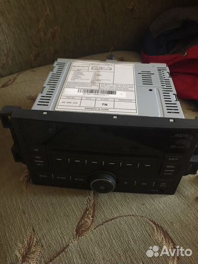 Продам штатную магнитолу шевроле авео без usb