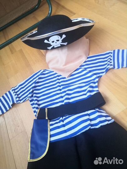 Костюм пирата на 2-3 года