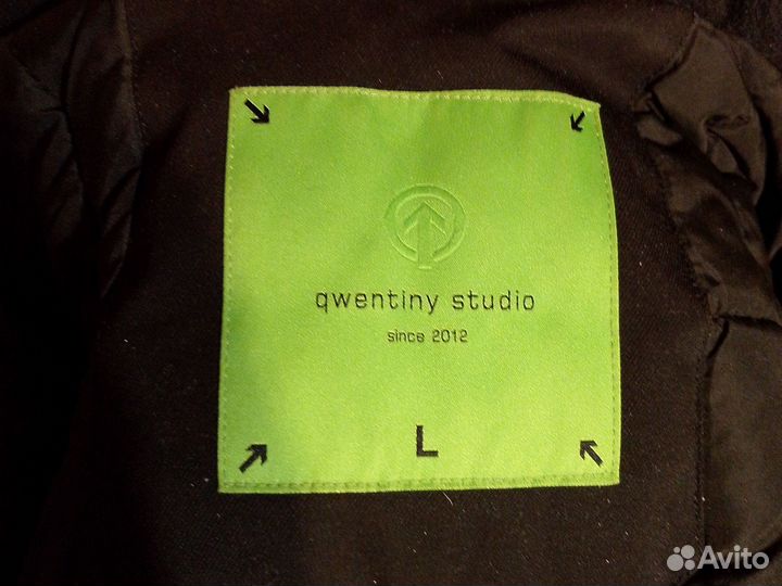 Куртка мужская черная Qwentiny studio L