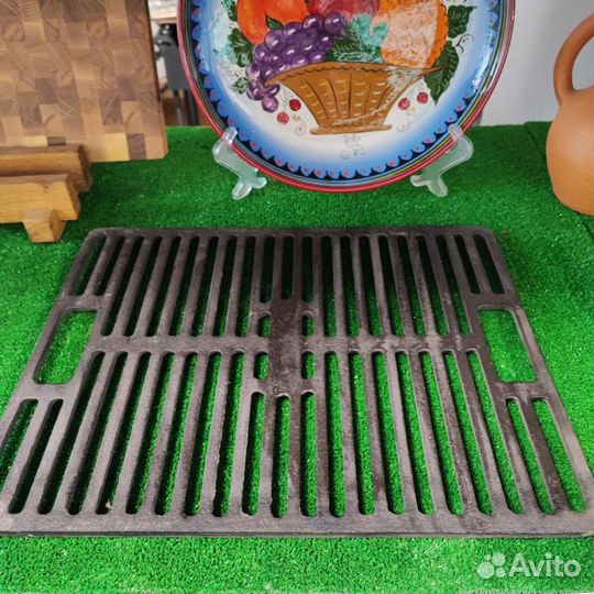 Решетка гриль чугунная 410*320 мм
