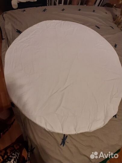 Матрас детский круглый новый + непромакашка