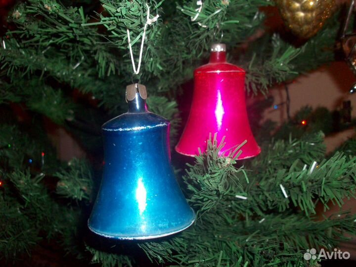 Ёлочные игрушки СССР Германия 50-60 гг. Винтаж от