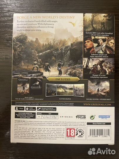 Greedfall ps5