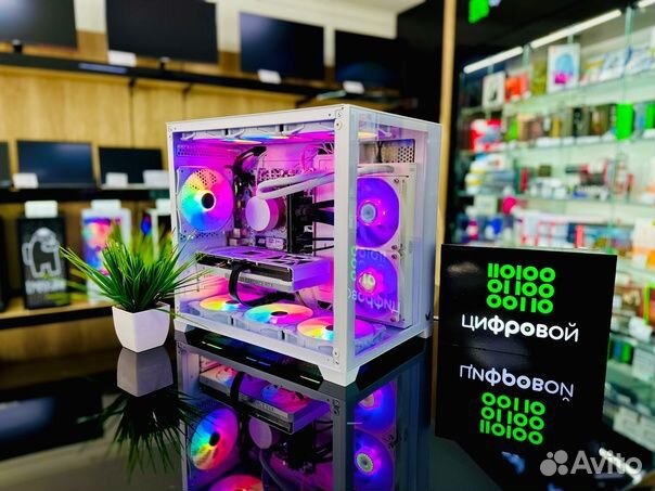 Игровой пк i5-12400F/DDR5-32Gb/RTX 4060Ti/SSD/HDD