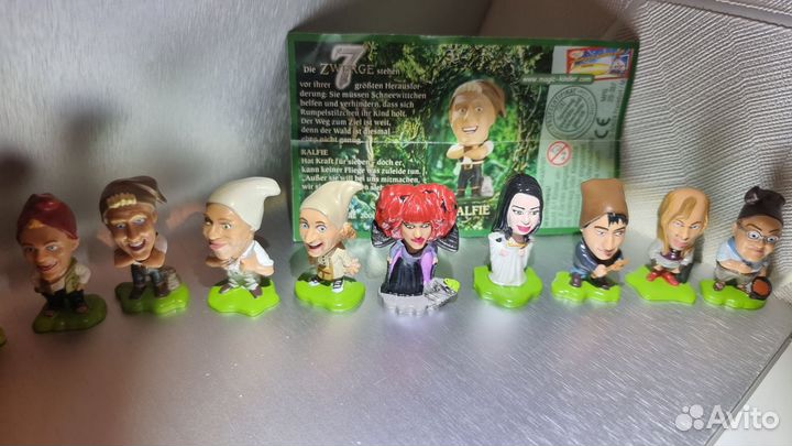 Киндер.Разные серии гномов