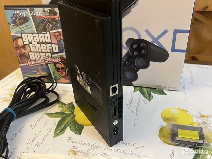 Sony playstation 2 ps2 slim прошитая