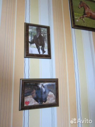 Постер, открытки, часы с лошадьми