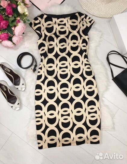 Hallhuber новое платье М хлопок