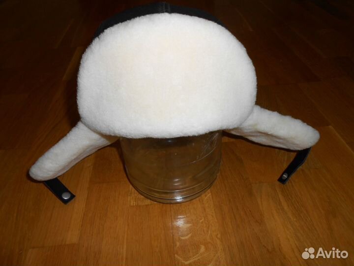 Шапка мужская рр.56 натур.кожа, нат.мех