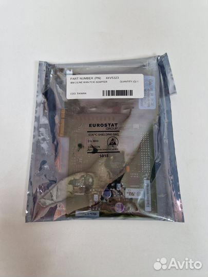 Адаптер IBM 2-line Wan pcie 44v5323