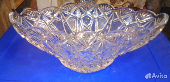 Хрустальные вазы Богемия