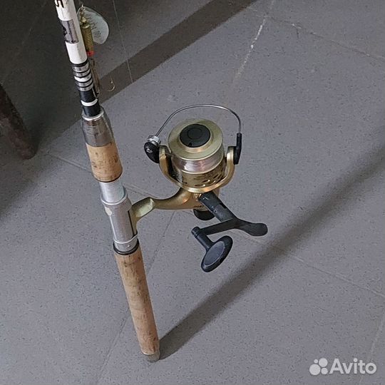 Удочки разные много