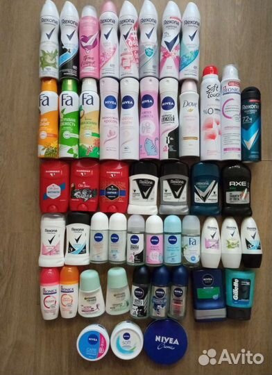 Дезодоранты нивея, акс, рексона, гарньер