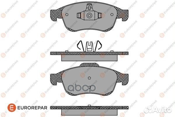 Колодки передние eurorepar 1617274080 renault D
