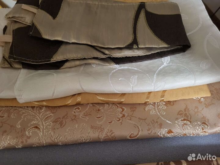 Остатки обрезки кусочки лоскуты от пошива штор