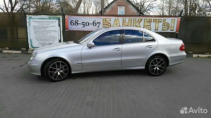 Диски r18 с резиной. Mercedes