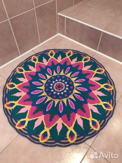 Коврик мандала энергетический 86 см