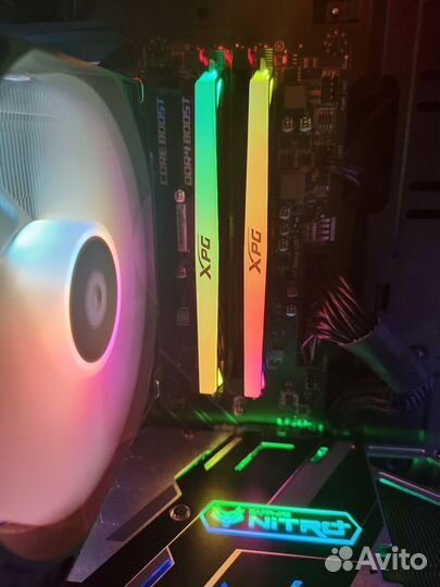 Оперативная память DDR4 16GB RGB adata XPG D41