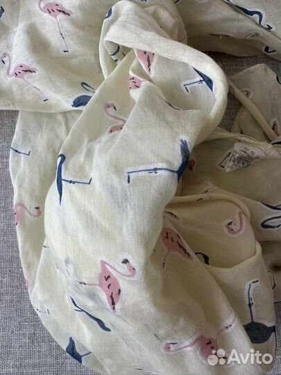 Платок/палантин Италия фламинго