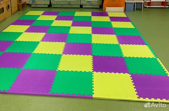 Модульный мягкий пол для детей