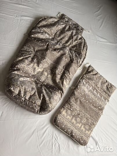 Зимний конверт в коляску