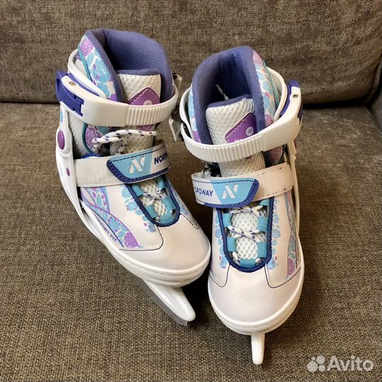 Коньки раздвижные детские Nordway (размер 26-31)
