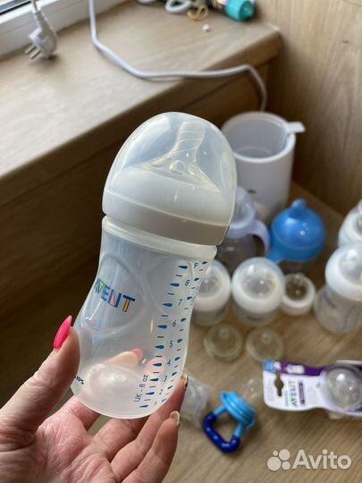 Бутылочки avent natural