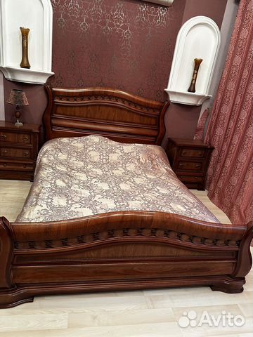 Кровать двухспальная с матрасом бу итальянская купить в Нижнем ...