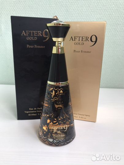 Туалетная вода женская / духи after 9 gold